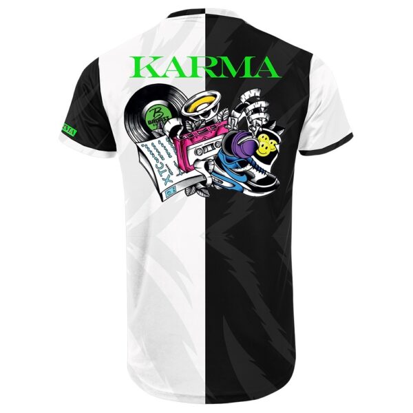 KARMA Soccer Shirt - Green - Afbeelding 2